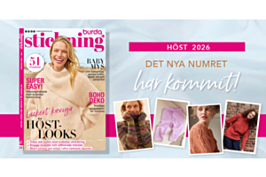 Nytt nummer: Burda Stickning nr 36 – höstens snyggaste stickade favoriter