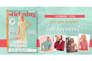 Ny utgåva: Burda Stickning – 50 stickmönster för en luftig sommar