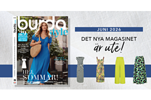 «Den vackra säsongen», Burda Style juni 2026