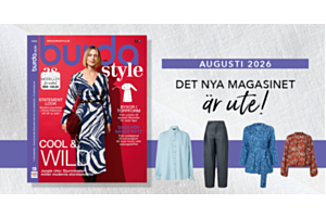 Mellan sommar och höststart – nya Burda Style augusti 2026