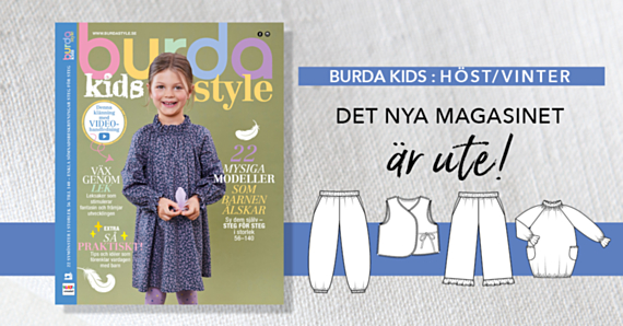 En varm garderob: nya Burda Style Kids höst-vinter