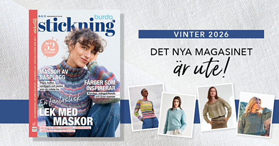 Nyutgåva: Burda Stickning Special nr 5 – 52 stickmodeller för en färgsprakande höst
