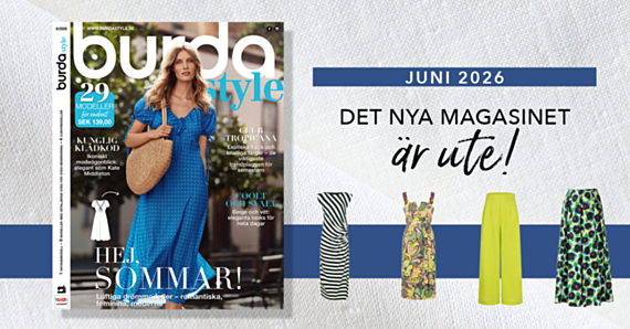«Den vackra säsongen», Burda Style juni 2026