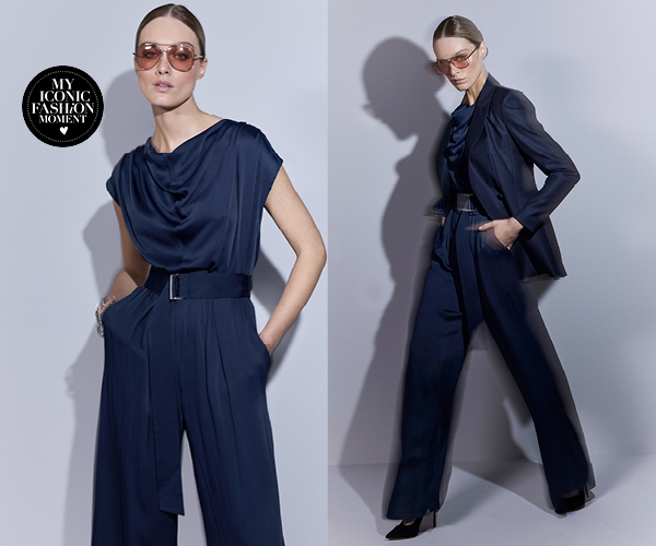 Ikonisk modell: ensemblen inspirerad av Victoria Beckham