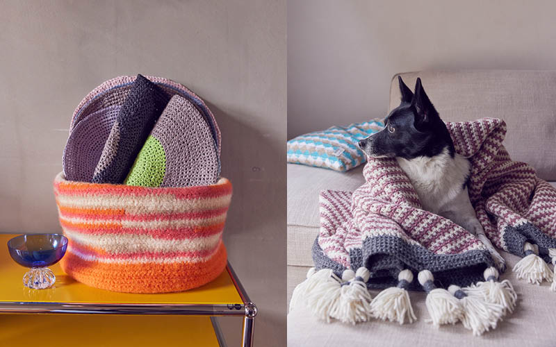 Stickning och virkning f&ouml;r en bohemiskt chic inredning