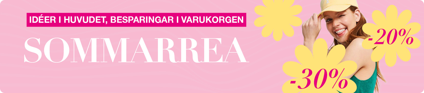 Sommarrea: Id&eacute;er i huvudet, besparingar i varukorgen
