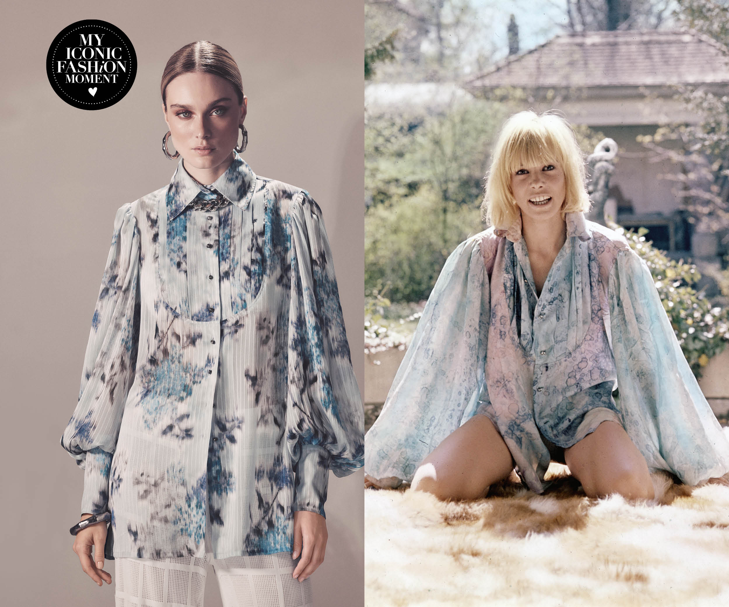 Den ikoniska modellen att sy: skjortan inspirerad av rock&rsquo;n&rsquo;roll-musen Anita Pallenberg