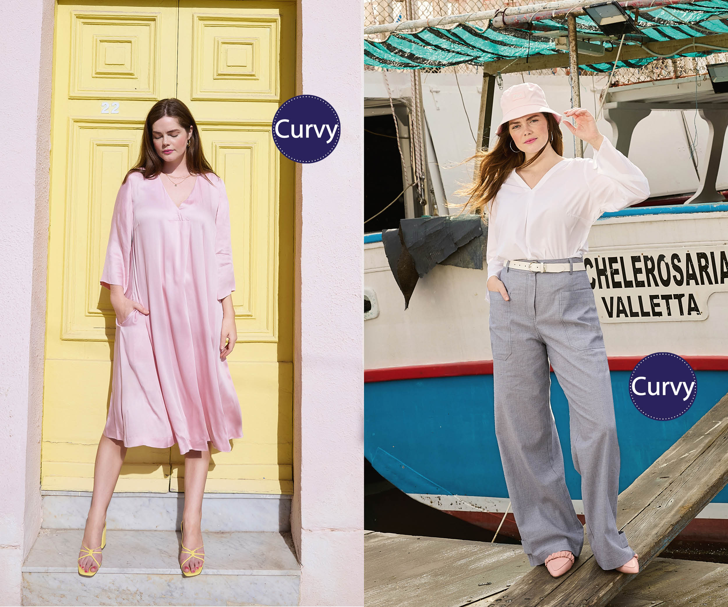 Curvy-kollektion Sommarbris: fr&auml;sch&ouml;r och frihet fr&aring;n storlek 46
